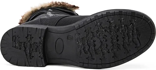 Vista 7 de Globalwin. - Botas de combate hasta la rodilla para mujer.