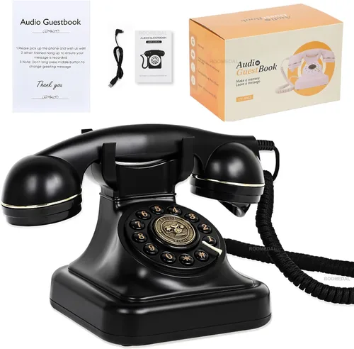 Vista 13 de Libro de invitados de audio para teléfono de boda: graba mensajes de audio personalizados con el libro de visitas, una forma personal y conveniente
