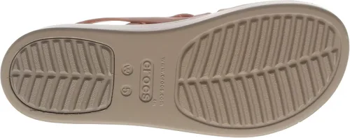 Vista 4 de Crocs Brooklyn - Cuña baja con tiras