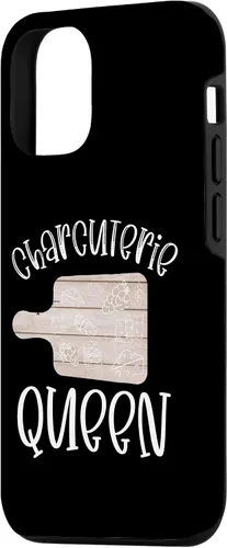 Vista 2 de Funda para iPhone 15 Charcutería Queen para mujer Charcutería Board Hostess Case