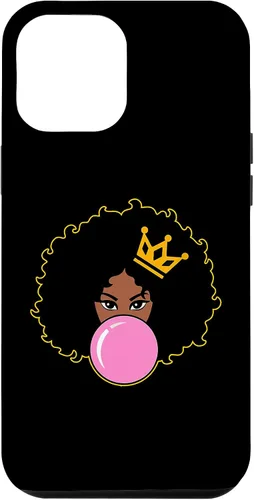 Vista 6 de Funda para iPhone 15, diseño de melanina, diseño de melanina, color rosa mágico