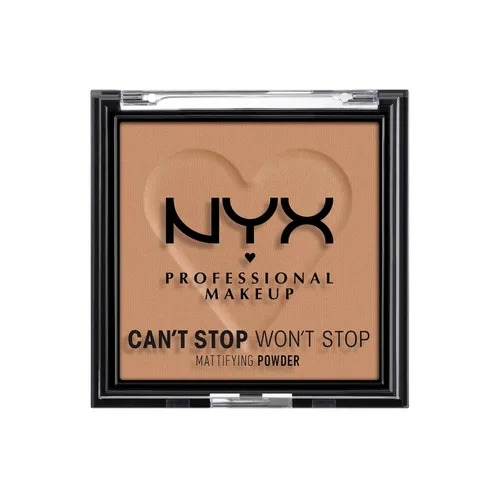 Vista 15 de NYX Professional Makeup Can't Stop Won't Stop - Polvo compacto matificante (claro)