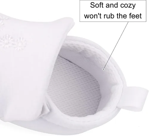 Vista 5 de Zapatos de bautizo con suela premium para bebés y niños pequeños