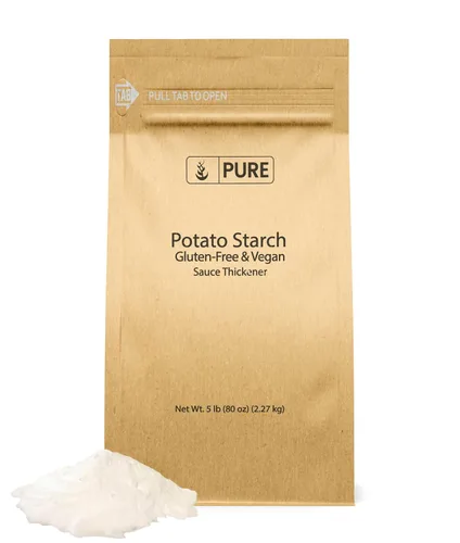 Vista 6 de Ingredientes Originales Puros Fécula de Patata (24 oz) Espesante Para Salsas, Sopa y Salsa
