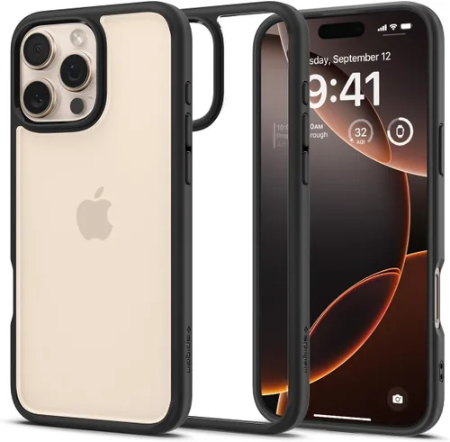 Vista 31 de Spigen Funda para iPhone 12 Mini, ultra híbrida, sin anillo magnético, antiamarilleo, transparente