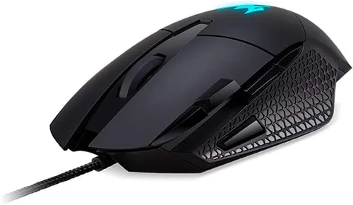 Vista 8 de Acer Predator Cestus 315 - Mouse para juegos con sensor PixArt DPI ajustable y 8 botones incluyendo Burst Fire
