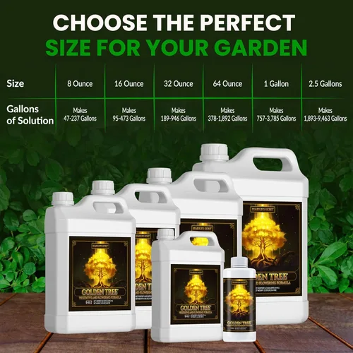 Vista 15 de Mejor alimento para plantas y árboles: Golden Tree de Humboldts Secret, crecimiento explosivo, incremento de la producción, recuperador de plantas