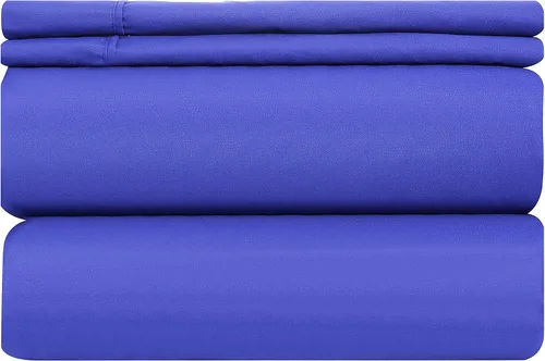 Vista 5 de OPT Marca. Juego de sábanas de 4 piezas de microfibra de doble cepillado de calidad hotelera de lujo – Resistente a las arrugas, sedoso y suave al