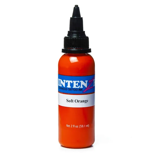 Vista 14 de Intenze Tinta de Tatuaje Naranja Fuerte 4oz Naranja dura