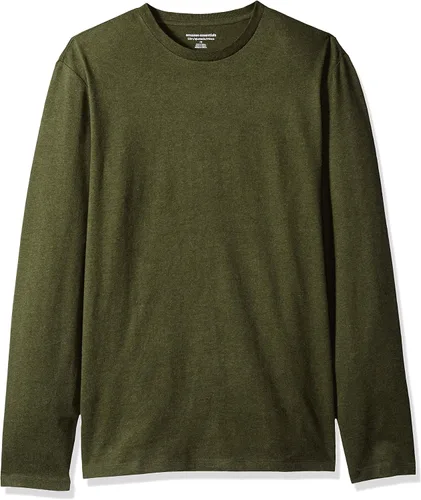 Vista 20 de Amazon Essentials - Camisa de manga larga con corte entallado para hombre, estilos con bolsillo y sin bolsillo Negro