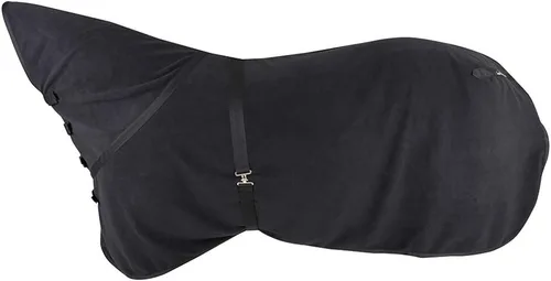 Vista 3 de CLASSIC EQUINE Enfriador de forro polar Premium, Color: Negro, Tamaño: M (CEPFCBKM)