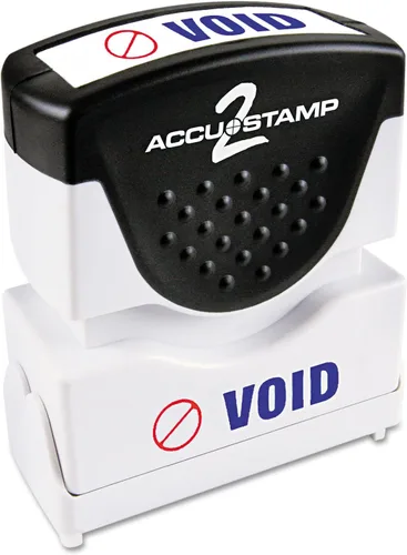 Vista 9 de ACCUSTAMP sello "APPROVED" con protección microban, sello con pretinta, con mensaje rojo y azul (035525)