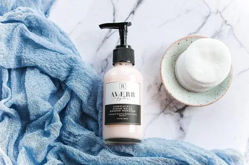 Vista 7 de Averr Aglow Removedor de maquillaje Gelée completamente transparente, cuidado facial, mejora el colágeno, calma la piel, limpiador facial natural a