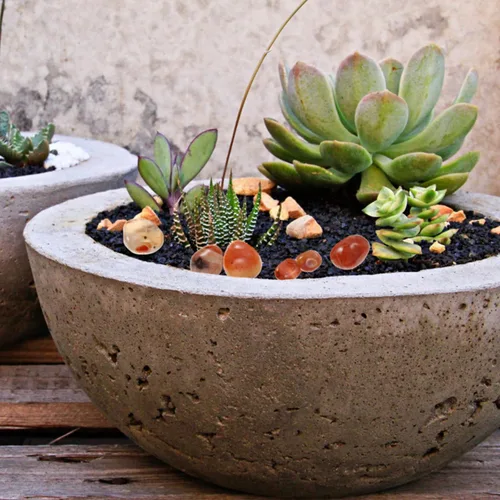 Vista 5 de Cabilock 1 paquete de rocas de río pulidas y grava para decoración de paisajes, guijarros suaves para macetas de jardinería y decoración del hogar