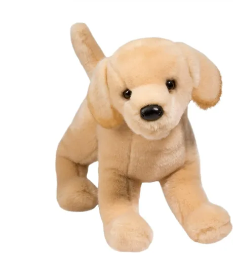 Vista 3 de Douglas Mandy - Peluche de perro de laboratorio amarillo