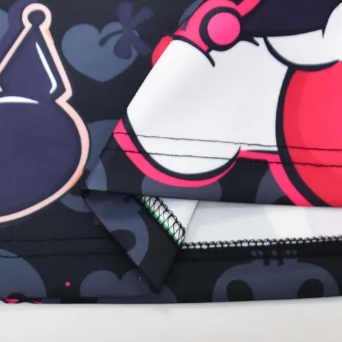 Vista 6 de Lindo vestido para niñas, de dibujos animados, sin mangas, vestido casual para niños, vestido casual de anime japonés, fiesta de cumpleaños