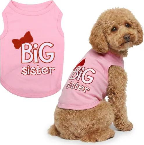 Vista 42 de Parisian Pet - Camiseta para perros y gatos, con texto en inglés Daddy's Girl, 2XS