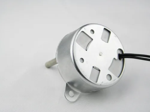Vista 3 de CHANCS Motor Síncrono TYC-40 CA 12V 5RPM Longitud del Eje 33mm para Decoración de Navidad Micro Motor