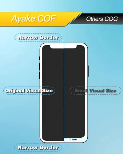 Vista 4 de Ayake Reemplazo de pantalla para iPhone 11 Pro Max, pantalla LCD de 6.5 pulgadas Full HD y ensamblaje de digitalizador táctil True Tone Programable