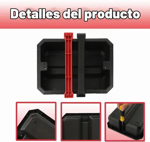 Vista 4 de 31-01-8400 Bandeja de almacenamiento Packout para caja de herramientas grande Milwaukee 48-22-8425, 48-22-8426
