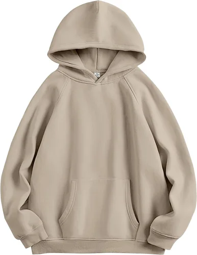 Vista 152 de ANRABESS - Sudaderas con capucha para mujer, sobre talla, de vellón de manga larga, modelo de 2024, para otoño