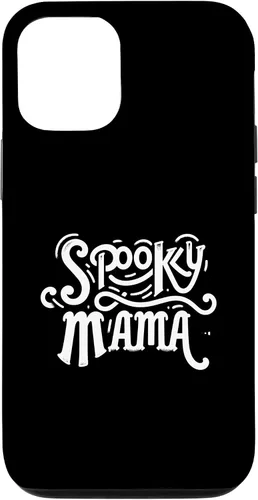 Vista 28 de Spooky Mama Halloween Mom Season Bat Mommy Parent Case for iPhone 16