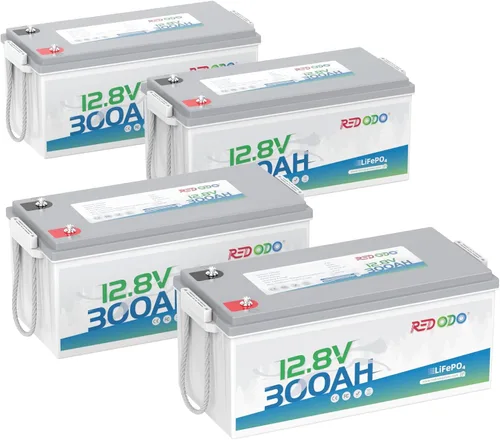 Vista 10 de Redodo Batería LiFePO4 de 12.8 V 50 Ah (paquete de 2), repuesto ideal para batería AGM SLA de 12 V 100 Ah, BMS integrado, 4000-8000 ciclos y 10 años