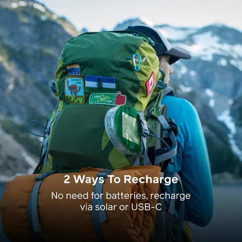 Vista 6 de BioLite Luci Charge - Linterna solar recargable inflable para acampar, carga 150
