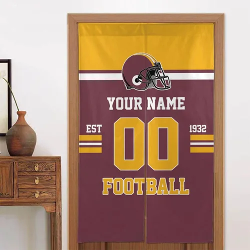 Vista 27 de Cortinas de puerta de Nueva Orleans, panel de cortina personalizado para puerta con número de nombre, cortina japonesa personalizada para New Orleans