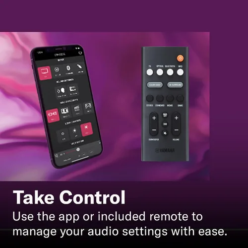 Vista 12 de Yamaha Audio SR-B20A Barra de sonido con subwoofers integrados y Bluetooth, negro