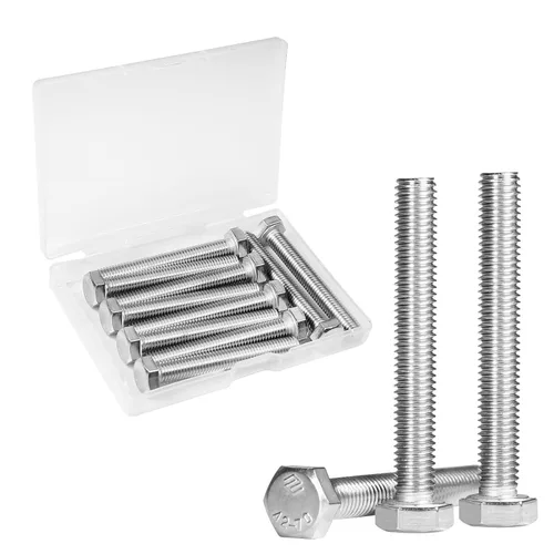 Vista 15 de 25 Piezas M6 Tornillos Hexagonales M6-1.0 x 16mm Tornillo de Cabeza Hexagonal 304 Acero Inoxidable M6-1.0mm Tornillos Hexagonales Tornillos