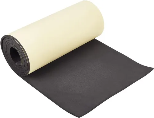 Vista 16 de BENECREAT Rollo de espuma EVA autoadhesivo de 0.039 in de grosor, 78.7 x 11.8 pulgadas, hoja acolchada de espuma negra para proteger muebles