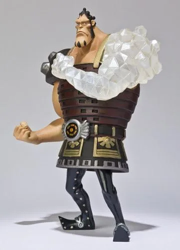 Vista 5 de Bandai Tamashii Nations - Figuras de juguete de una pieza de piratas de barba blanca Chozoukei Damashii, juego de 8