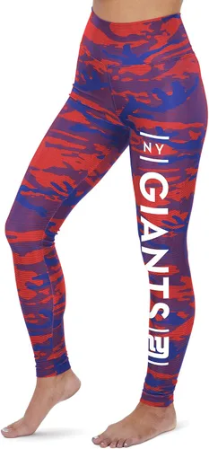 Vista 141 de Zubaz NFL Mallas para mujer de longitud completa de cintura alta básica 1.0