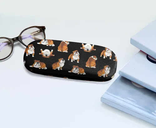 Vista 6 de WIRESTER Funda rígida para lentes de sol, funda protectora con tela de microfibra