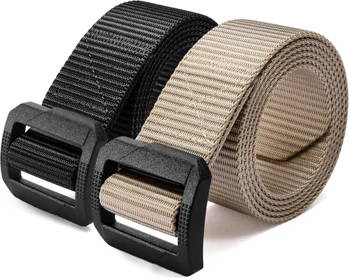 Vista 13 de CHAOREN Cinturón táctico para hombre - Cinturón EDC de nailon para CCW militar