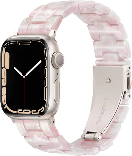 Vista 11 de YGTIECS Starlight - Correas para Apple Watch para mujer de 1.929 in 1.811 in 1.772 in 1.732 in 1.654 in 1.614 in 1.575 in 1.496 in, súper ligeras