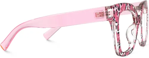 Vista 38 de Zeelool Gafas de luz azul para mujer de moda de tira cuadrada de moda gafas de computadora gafas antifatiga ocular Malcolm JGA000269-22B