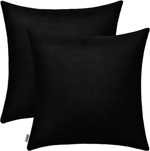 Vista 44 de Jeneoo Juego de 2 fundas decorativas para cojines de terciopelo suave y cómodo, funda sólida para cojín de sofá, decoración