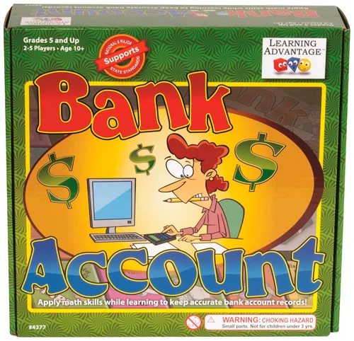Vista 7 de Learning ADVANTAGE -4377 Juego de dinero de cuenta bancaria