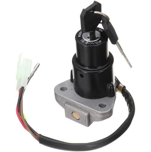 Vista 3 de Cerradura de encendido de 3 pines y 4 cables para Yamaha DT125 R TZR250 XT350 XT600 Parte