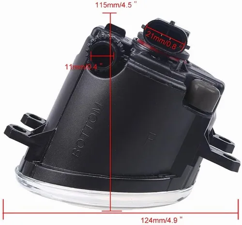 Vista 7 de Par de luces antiniebla de conducción halógenas Lmap compatibles con Toyota 4Runner Camry Highlander Rav4 Corolla Venza Tacoma