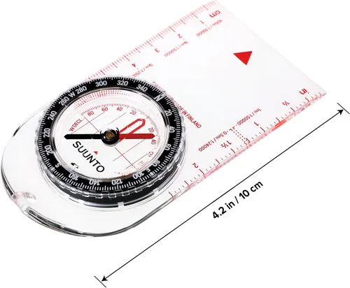 Vista 5 de Suunto A-30 Brújula: Brújula compacta para senderismo con marcas luminosas en poca luz