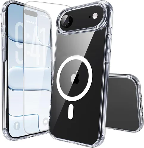 Vista 26 de Funda Translúcida Mate para iPhone 11, [Protección contra Caídas de Grado Militar de 10 Pies] Parachoques Protector Delgado Duradero Resistente a