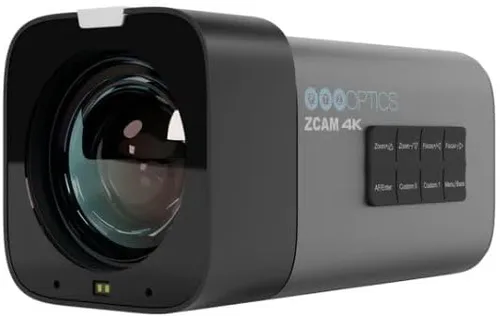 Vista 2 de PTZOptics Cámara Studio 4K 20x Box - Gris