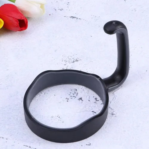 Vista 8 de Hemoton Mango térmico para vasos de 20 onzas, mango térmico para vasos, mango de vaso para vasos de acero inoxidable de 20 onzas (negro)