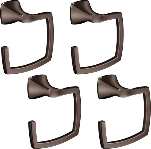 Vista 10 de Moen Voss - Soporte giratorio para papel higiénico de oro cepillado, montado en la pared, soporte para papel higiénico del baño, YB5108BG Diseño