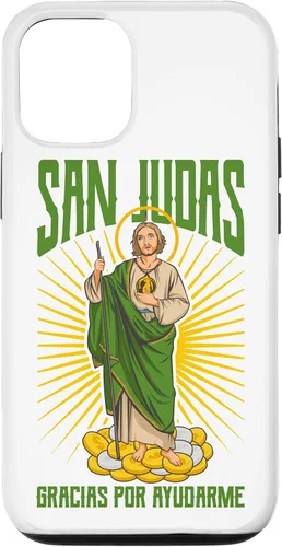 Vista 28 de San Judas Tadeo Gracias por ayudarme - Carcasa para iPhone 17