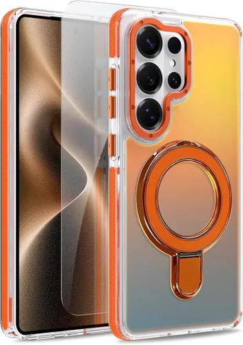 Vista 102 de Funda magnética para Google Pixel 10 Pro XL [compatible con Magsafe] [bonito diseño fluorescente de moda] a prueba de golpes, delgada, translúcida