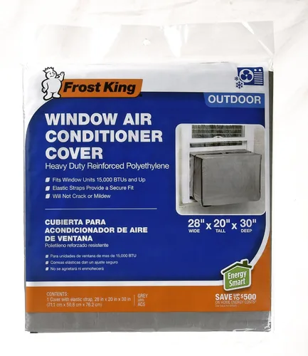 Vista 2 de THERMWELL PRODUCTS AC5H Cubierta estándar para aire acondicionado, 20 x 28 x 30 pulgadas Gris Grises